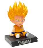 Gokuu Super Hero Action Figure Limited Edition Bobblehead with Mobile Holder for Car Dashboard, Office Desk & Study Table - Image 2