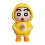 Unyks Star Toy Face Changing Doll Key Holder Cartoon Character Keychain for Men Gifts (ShinchaIn)