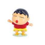 Unyks Star Dancing Shinchan Action Figure 8 cm | Crayon Shin-chan Collectible Toy | Cute Anime Figurine for Kids & Fans | Dancing Pose Miniature Desk & Car Dashboard Décor (Shinchan E)