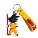 Unyks Star Goku Action Figure with Keychain Anime Collectible PVC Model | Dragon Ball Action Figure Toy for Home Decor, Office Desk & Gifting | Multicolor (Goku with Stick) - Image 5