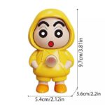 Unyks Star Toy Face Changing Doll Key Holder Cartoon Character Keychain for Men Gifts (ShinchaIn) - Image 4