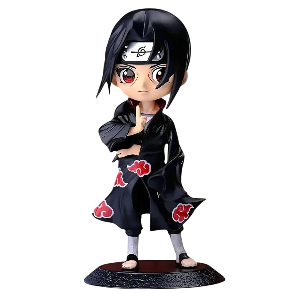 51amGaGtbWL.jpg Unyks Star Itachi Uchiha Action Figure 15 CM Anime Collectible Toy | Naruto Action Figure PVC Model for Kids & Adults | Anime Action Figure Toys for Display & Play - ITACHI UCHIHA – 15 CM - Image 1