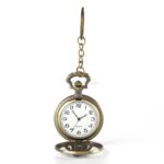 Unyks Star Analog - Vintage Motorbike Pocket Watch Keychain - Gift For Christmas Day, New Year, Birthday, Rakshabandhan For Brother, Bro, Bhai, Boyfriend, Friend - Keyring, white, gold (Pubg) - Image 8