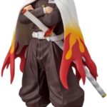 Unyks Star Rengoku Action Figure | Demon Slayer Anime Collectible Figurine | Detailed PVC Model for Fans, Display & Gifting (Rengoku 16Cm)