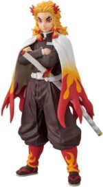 Unyks Star Rengoku Action Figure | Demon Slayer Anime Collectible Figurine | Detailed PVC Model for Fans, Display & Gifting (Rengoku 16Cm)