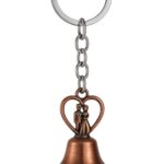 Unyks Star Guardian Bell KeyChain Tibetan Key Chain Good Luck Key Chain (Gurdian Bell D Multi Color)