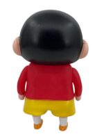 Unyks Star Cartoon Action Figure – 17cm Collectible Toy with Exaggerated Expression | Red Shirt & Yellow Shorts | Fun Desk Decor & Gift (Shinchan B) - Image 2