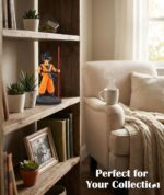Unyks Star Goku Action Figure with Stick 23 cm | Dragon Ball Anime Action Figure Toy - Image 6