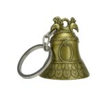 Unyks Star Guardian Bell KeyChain Tibetan Key Chain Good Luck Key Chain (B)