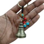 Unyks Star Guardian Bell KeyChain Tibetan Key Chain Good Luck Key Chain (G)
