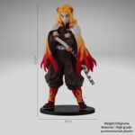 Unyks Star Rengoku Action Figure | Demon Slayer Anime Collectible Figurine | Detailed PVC Model for Fans, Display & Gifting (Rengoku 16Cm) - Image 4