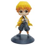 Unyks Star Demon Slayer Kimetsu No Yaiba 6" In Action Figure| Lightweight Attractive Durable Polyvinyl Chloridetoy Figures For Home Decors Office Desk And Study Table (Zenitsu AGATSUMA)