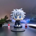 Unyks Star Jujutsu Kaisen Gojo Action Figure – 10cm PVC Collectible Toy | Anime Figurine with Glare & Wide Smile | Gojo Satoru Model for Fans, Display & Gifting (Gojo - Large) - Image 6