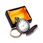 Unyks Star Analog - Vintage Motorbike Pocket Watch Keychain - Gift For Christmas Day, New Year, Birthday, Rakshabandhan For Brother, Bro, Bhai, Boyfriend, Friend - Keyring, white, gold (Moterbike) - Image 6